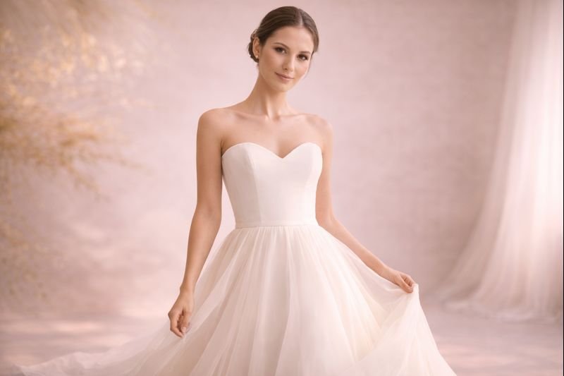 Vestido de noiva para cada estação do ano